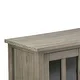 WYNDENHALL Norfolk SOLID WOOD 32 inch Wide Rustic Low Storage Cabinet - 32"w x 14"d x 31" h - Thumbnail 7