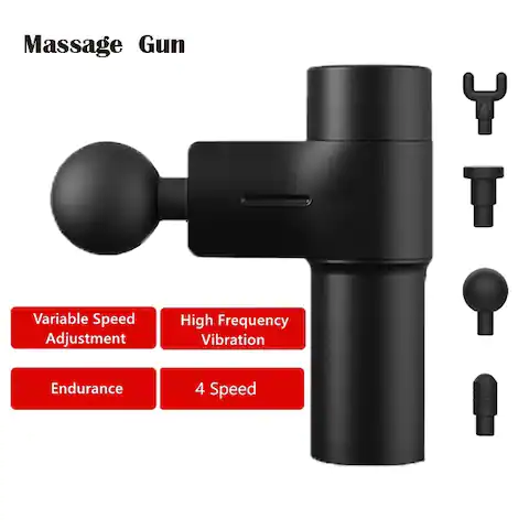 Workout Recover Handheld Percussion Deep Tissue Massage Gun - Small