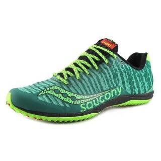 Saucony Kilkenny Spike Men Round Toe Synthetic Green Cleats