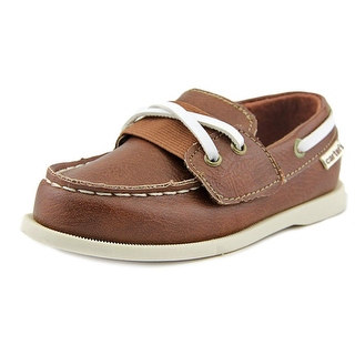 Carter's Joshua3 Youth Round Toe Synthetic Brown Loafer