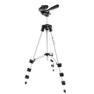 Unique Bargains Metal 3 Section Legs Video Camcorder Camera Tripod Stand 1M Height