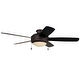 Craftmade HE525-CFL Helios 52" 5 Blade AC Motor Indoor Ceiling Fans with Light K