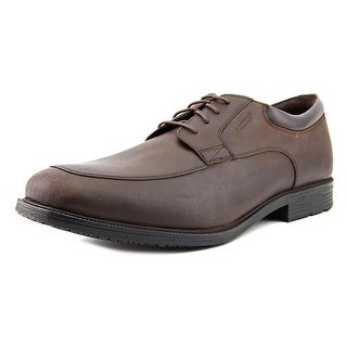 Rockport Essential Details Men W Apron Toe Leather Brown Oxford