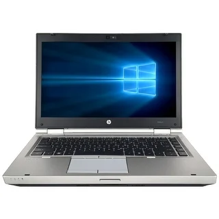 Refurbished HP EliteBook 8460P 14" Laptop Intel Core i5-2520M 2.5G 16G DDR3 500G DVD Win 10 Pro 1 Year Warranty - Silver