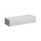 preview thumbnail 5 of 5, Shaw White Floating Wall Mount Desk