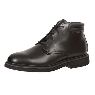 Rocky Work Boots Mens Polishable Leather Chukka Duty Black FQ00501-8