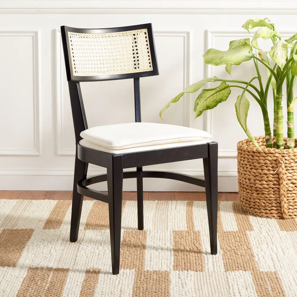 SAFAVIEH Galway Cane Dining Chair - 18" W x 23" D x 35" H