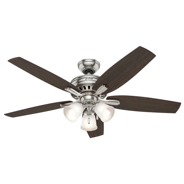 Hunter 52" Newsome Ceiling Fan with 3-Light LED Light Kit and Pull Chain
