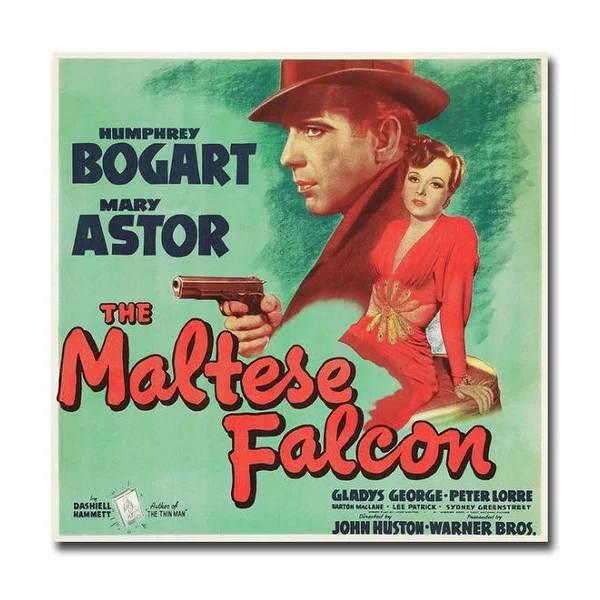 The Maltese Falcon by Hollywood Photo Archive Gallery Wrapped Canvas Giclee Art (30 in x 30 in)