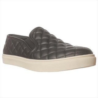 Steve Madden Ecentrcq Quilted Fashion Sneakers - Black