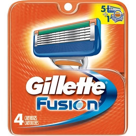 Gillette Fusion Replacement Cartridges 4 ea