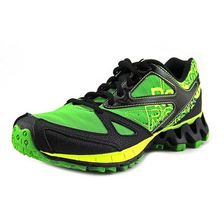 Reebok Zigkick Trail 1.0 Youth Round Toe Synthetic Green Trail Running