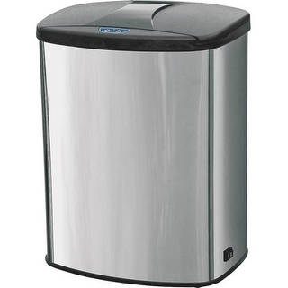 Homebasix ZYS-09LM Auto Touchless Trash Can, 9 Liter Capacity