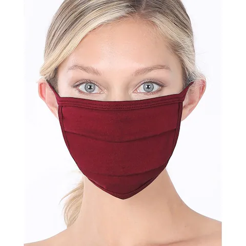 3-PACK Non-Medical Unisex Washable Cotton Face Mask