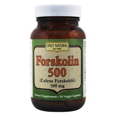 Only Natural Forskolin Extract 50 Vcap