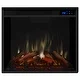 Valmont Media Electric Fireplace Chestnut Oak - 75.5 W x 21.5 D x 27.7 h - Thumbnail 8