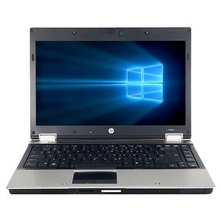 Refurbished HP EliteBook 8440P 14" Laptop Intel Core i5-520M 2.4G 4G DDR3 500G DVD Win 10 Pro 1 Year Warranty - Silver