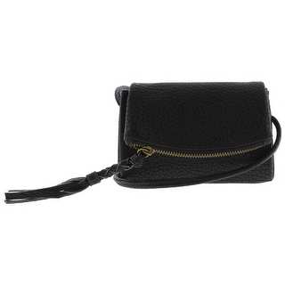 Twig & Arrow Womens Shar Faux Leather Mini Crossbody Handbag - ivory - SMALL