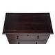 Solid Wood 4-Super Jumbo Drawer Chest with Lock by Palace Imports - Thumbnail 11