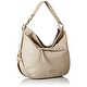 Jessica Simpson Womens Kendall Hobo Handbag Faux Leather Lined - Large