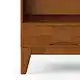 Thumbnail 16, WYNDENHALL Pearson SOLID HARDWOOD 60 inch x 24 inch Mid Century Modern Bookcase with Storage - 24"w x 16"d x 60"h. Changes active main hero.