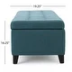Thumbnail 19, Mission Tufted Fabric Storage Ottoman Bench by Christopher Knight Home. Changes active main hero.