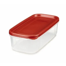 Rubbermaid 1776470 Dry Food Storage, 5 Cup, Clear Base