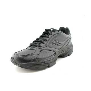 Saucony Grid Omni Walker Round Toe Leather Walking Shoe
