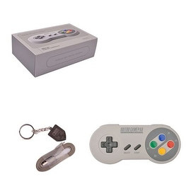 8Bitdo Grey Wireless Bluetooth SFC30 Mobile Controller for iOS Android/ PC