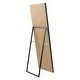 Thumbnail 24, Carbon Loft Beckman Wood Framed Free-standing Mirror - 18x58. Changes active main hero.