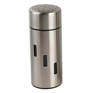 Stainless Steel Seasoning Bottle Can Double-sided Small Hole