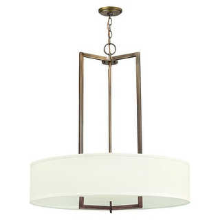 Hinkley Lighting 3206-GU24 3 Light Title 24 Fluorescent Large Foyer Pendant from the Hampton Collection