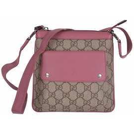 New Gucci Children's 311174 GG Plus Canvas Mini Crossbody Purse Bag