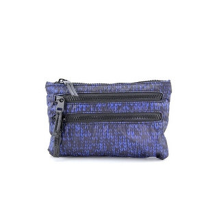 Shiraleah Colorado Zip Women Nylon Cosmetic Bag NWT - Blue