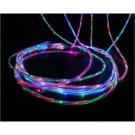 HIGH QUALITY DUAL COLOR Light Up Samsung Android HTC Micro Charger 5 Colors!