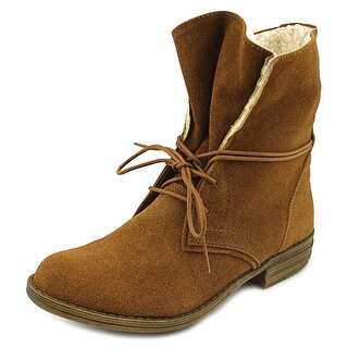 American Rag Davey Women Round Toe Synthetic Brown Ankle Boot