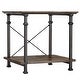Myra Vintage Industrial Modern Rustic End Table by iNSPIRE Q Classic - Thumbnail 11