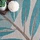 nuLOOM Modern Floral Outdoor/ Indoor Porch Area Rug - Thumbnail 6
