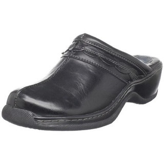 SoftWalk Womens Abby Leather Casual Clogs - 10.5 narrow (aa,n)