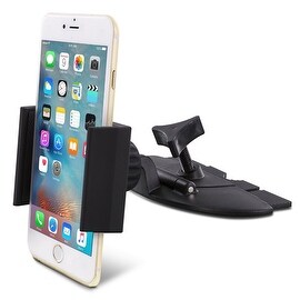 Skiva Universal Smartphone CD Slot Car Mount Holder for iPhone 7 7+ 6s 6s+ SE 6 6+, Samsung Galaxy S7 S6 Edge S5 Note 5 Note 4