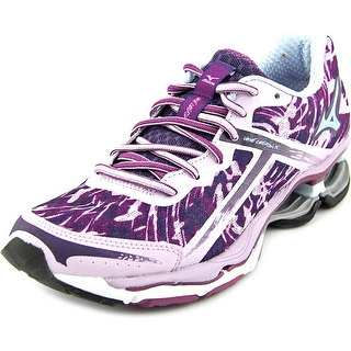 Mizuno Wave Creation 15 Women Round Toe Synthetic Purple Running Shoe