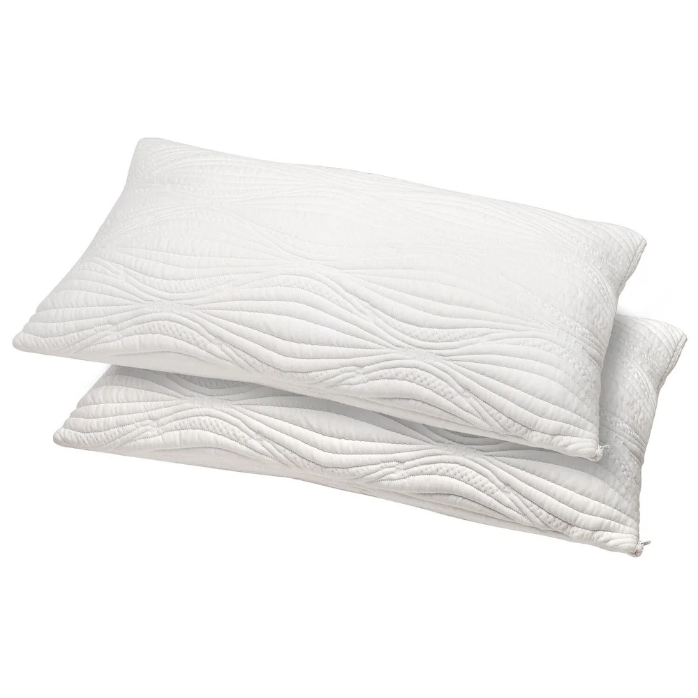 Queen Gel Memory Foam Pillow Set of 2