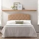 Brookside Liza Upholstered Curved and Scoop-Edge Headboards - Thumbnail 3