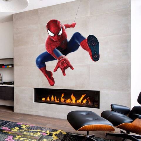 Spiderman Full Color Decal, Spiderman Full color sticker