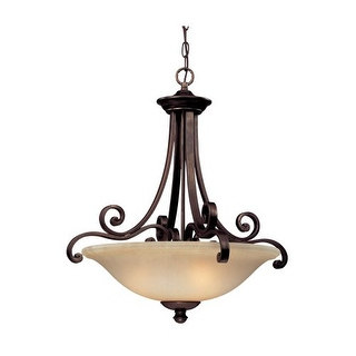 Dolan Designs 1084 3 Light Bowl Pendant from the Brittany Collection