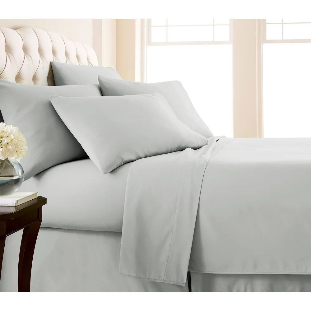Adjustable Mattress Split King Ultra-Soft 7-piece Bed Sheet Set