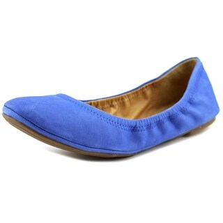 Lucky Brand Emmie Round Toe Leather Ballet Flats