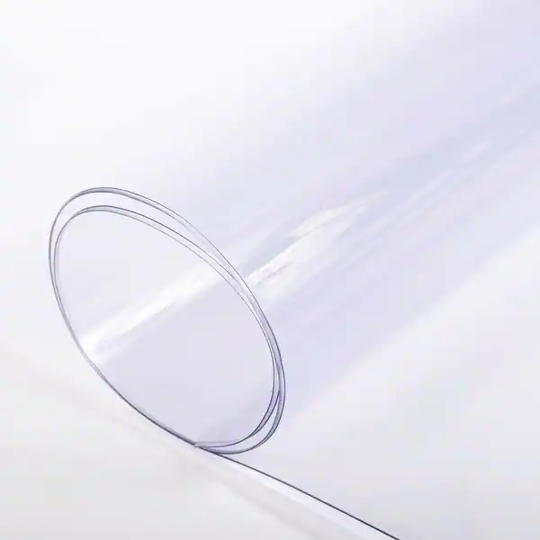Premium Clear Plastic Vinyl Pvc Fabric Table Cover Protector Tablecloth for Dining Room Table