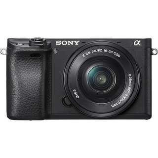 Sony Alpha a6300 Mirrorless Digital Camera w/ 16-50mm f/3.5-5.6 & E 55-210mm f/4.5-6.3 OSS Lens & Kit Bundle