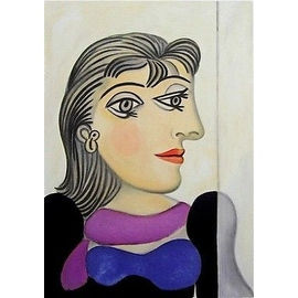 Buste de Femme au Foulard Mauve, Limited Edition, Lithograph, Pablo Picasso